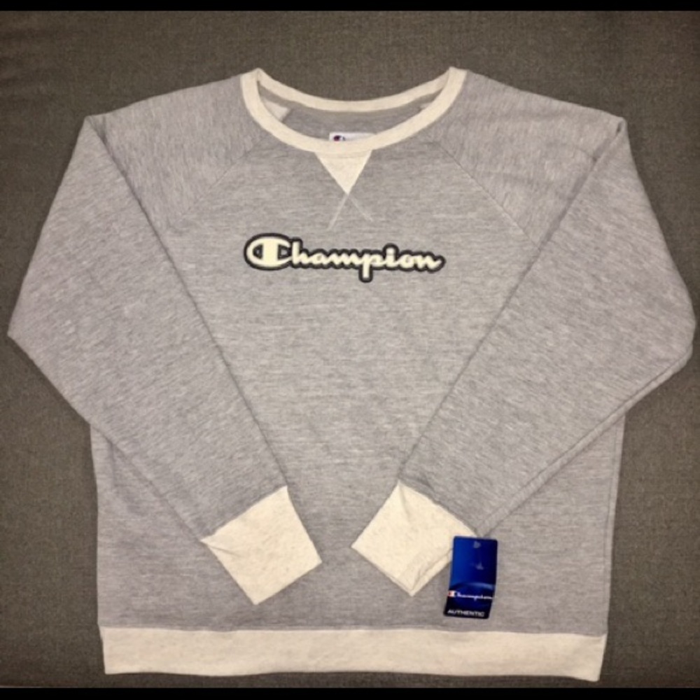 Champion womens crew neck sweater